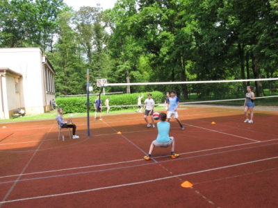 Turnaj v minivolejbalu 31. května 2017, na školních hřištích - průběh turnaje