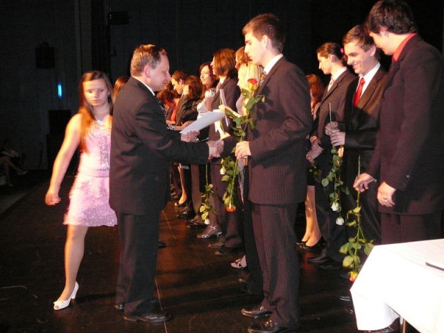 Slavnostní vyřazení maturantů