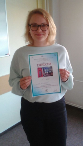 2018 - Exnerová - 1. místo v OK AJ