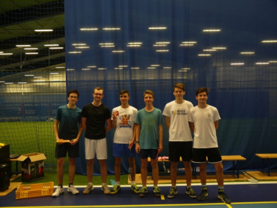 Sportovní den - vyšší gymnázium - nejlepší badmintonisti