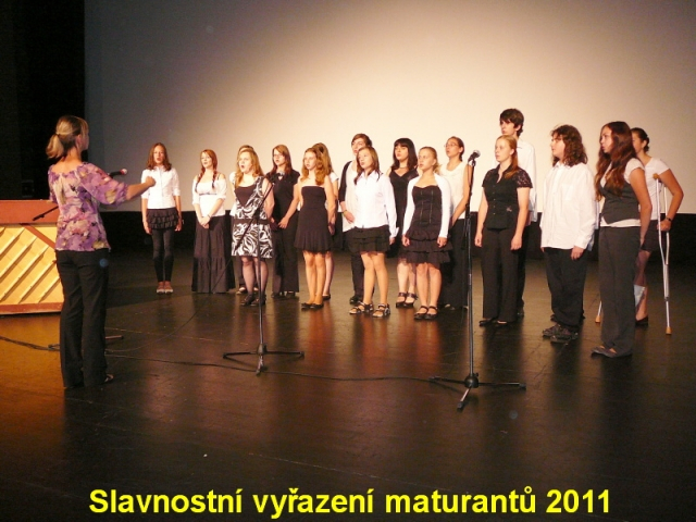 Slavnostní vyřazení maturantů 2011
