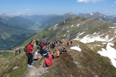 Sportovní kurz Rakousko 2019, 10. - 14. června 2019 - Pokus o výstup na Zitterauer Tisch 2464 m n. m.