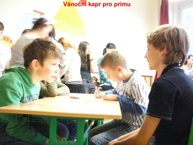 Vánoční kapr prosinec 2011