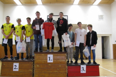 19. ročník Vánočního silového čtyřboje (mladší a starší žáci), 12. prosince 2019 - nejlepší týmy - starší žáci