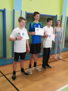 Městské kolo ve skoku vysokém, 29. ledna 2020 - kategorii mladších žáků vyhrál František Pudich ze sekundy, s výkonem 150 cm +