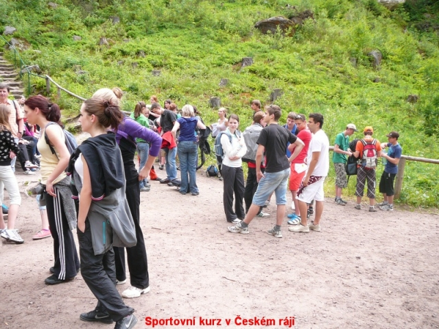 Sportovní kurz Český ráj - červen 2012