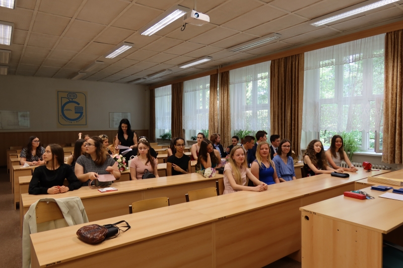 Slavnostní vyřazení maturantů 2021