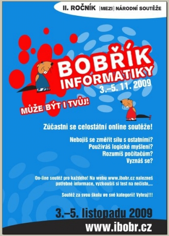 Soutěž Bobřík iformatiky