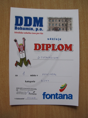 2017 - MK a OK volejbal - dívky a hoši
