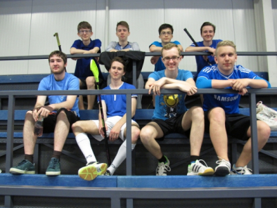 1. ročník Středoškolského sportovního odpoledne - tým hochů z kvinty
