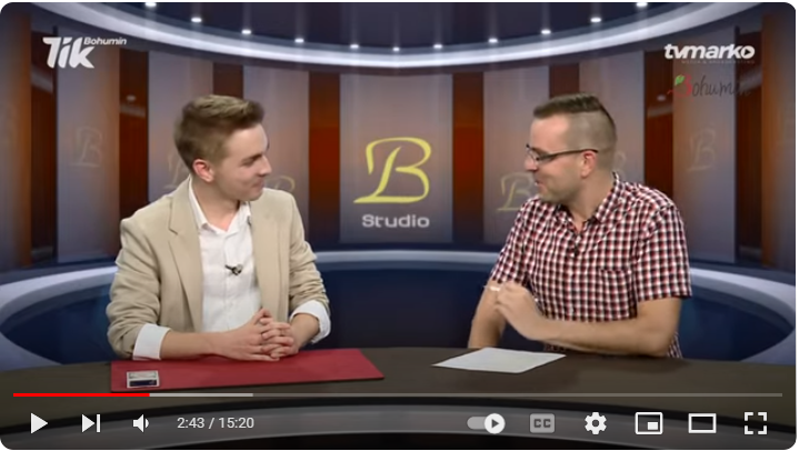 Hostem Studia B byl také Denis Vicherek z 1. A