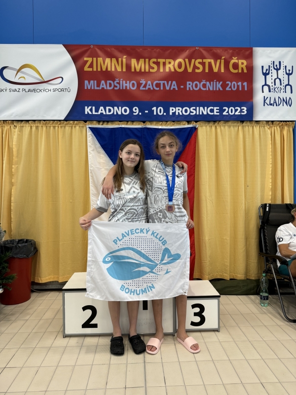Skvělý úspěch plavkyně Aničky Kovářové (2.P) na mistrovství republiky