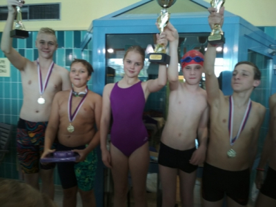 Městské kolo v plavání 17. října 2017