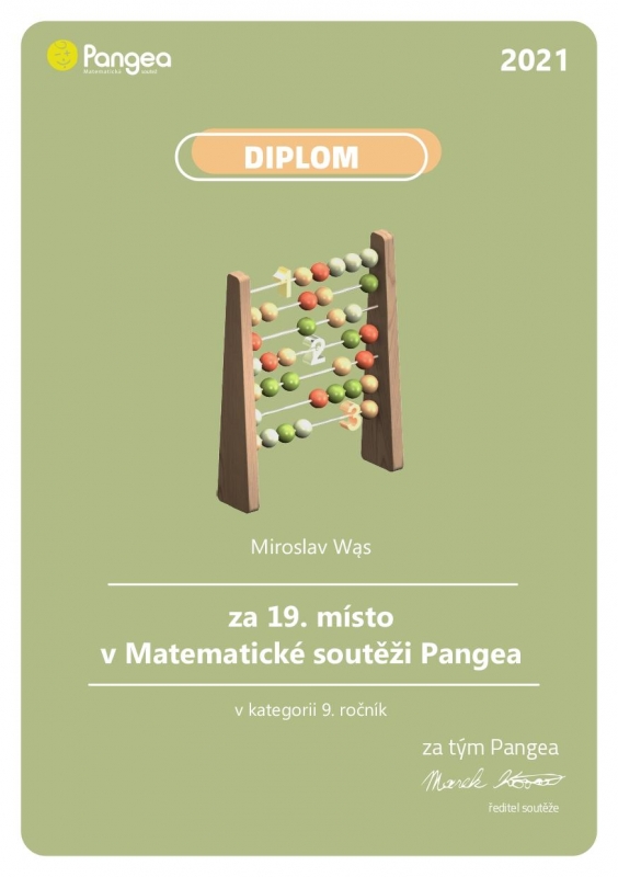 V celostátním finále matematické soutěže Pangea jsme se neztratili