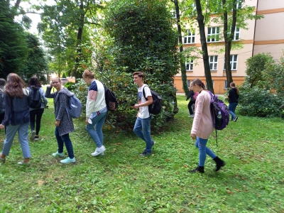 Kontrola venkovní učebny