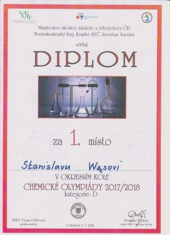 Standa Wąs opět první v okresním kole!