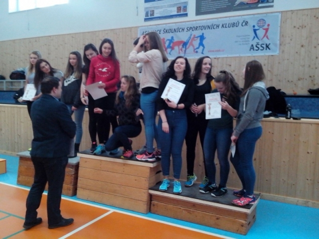 3. místa v okresním kole silového čtyřboje
