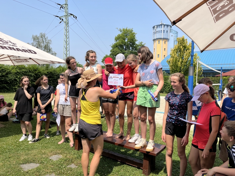 Sportovní den primy sekundy a tercie