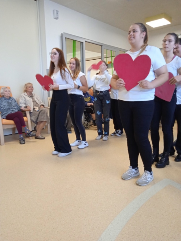 Sbor vystoupil pro seniory v Alzheimer Home Ostrava