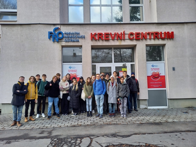 Septima navštívila Krevní centrum