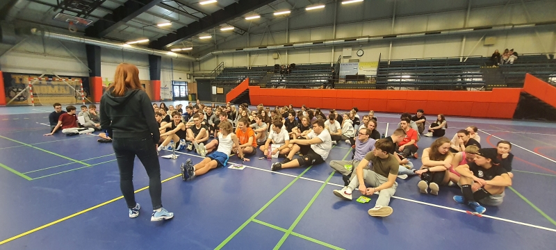 Sportovní den pro studenty vyššího gymnázia