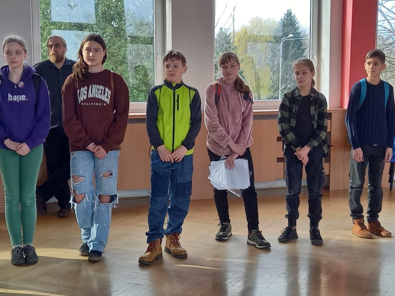 Druhé a třetí místo v okresním kole Biologické olympiády kategorie D