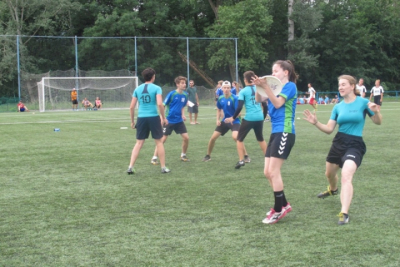 Finále Středoškolské ligy v ultimate frisbee - Praha, 30. května 2018