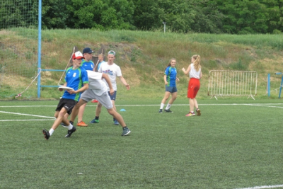 Finále Středoškolské ligy v ultimate frisbee - Praha, 30. května 2018