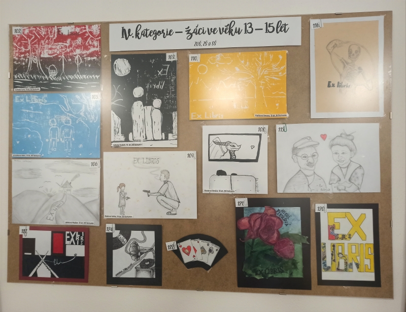 Výtvarná soutěž Ex libris zná své vítěze!