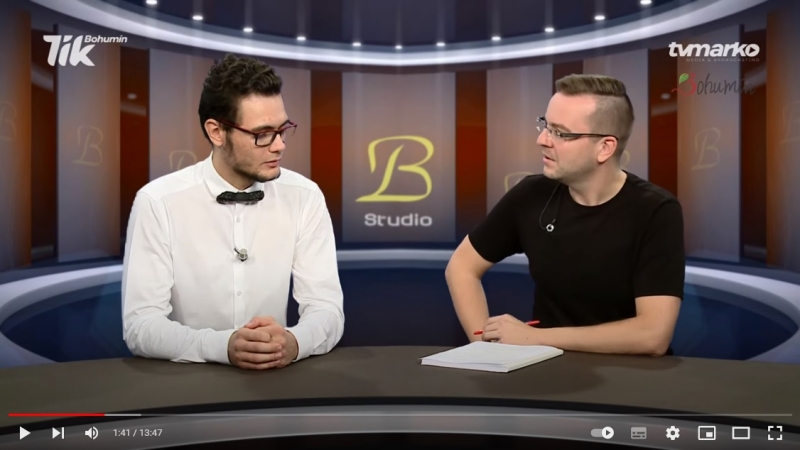 Janis Bojko byl hostem ve Studiu B