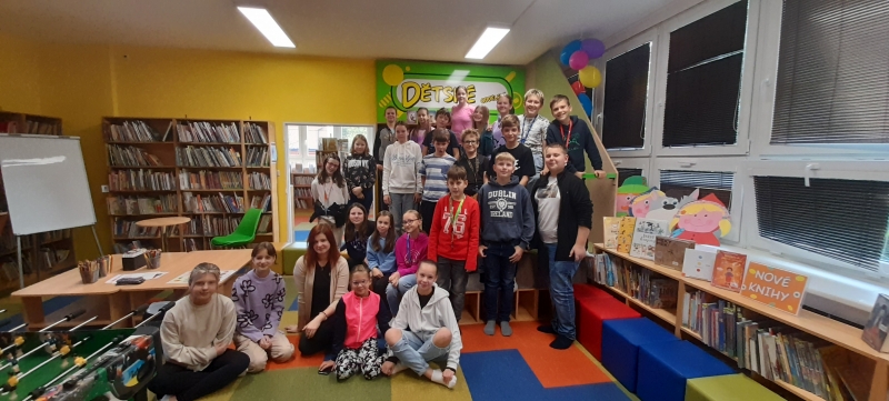 Beseda "Čtenářská gramotnost" v knihovně K3