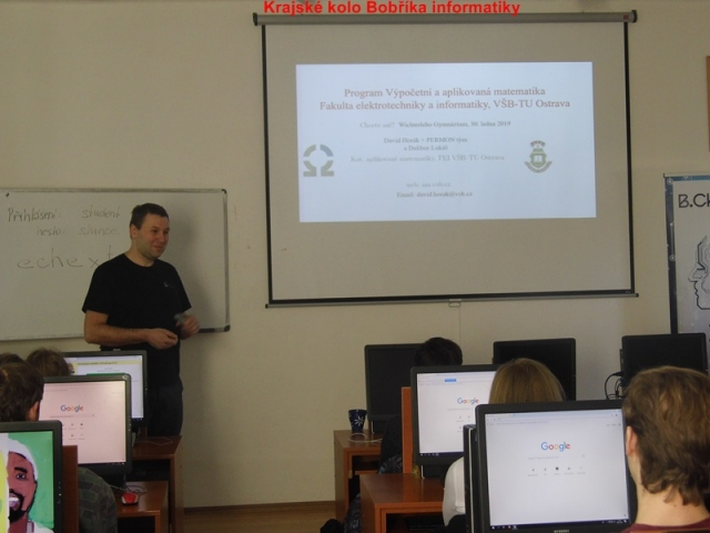 Krajské kolo Bobříka informatiky