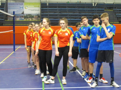 Městské kolo ve volejbalu starších žákyň a žáků, 14. března 2019 - zahájení soutěže