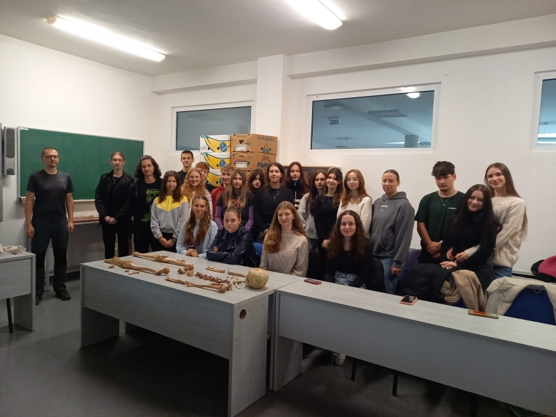 Život ukrytý v kostech - workshop na PřF OU