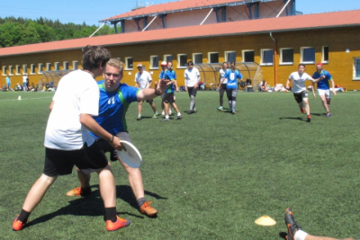 Pražské finále Středoškolské ligy v ultimate frisbee, 30. května 2019
