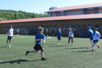 Pražské finále Středoškolské ligy v ultimate frisbee, 30. května 2019
