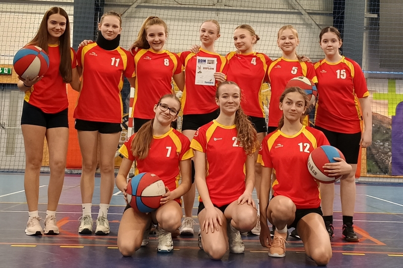 Městské kolo v basketbalu starších žaček