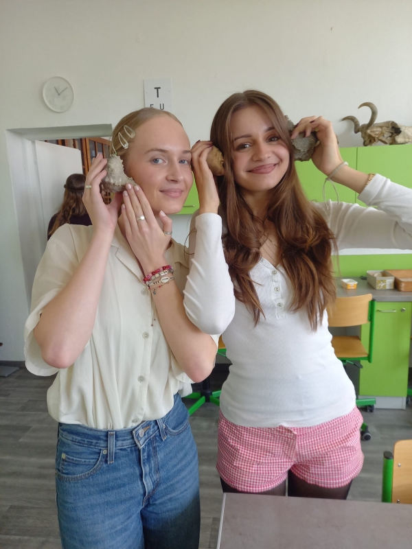 Žáci objevují fascinující svět měkkýšů díky starobylé školní sbírce
