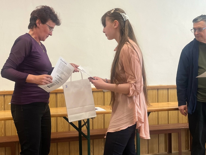 Velký úspěch Marie Woznicové v krajském kole biologické olympiády