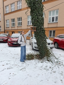 3.P připravuje krmítka