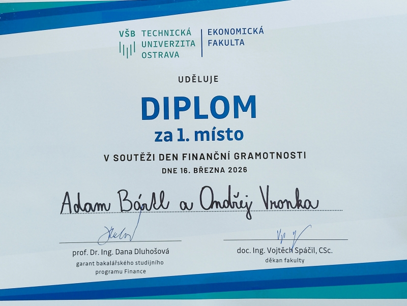 Zlato na Dni finanční gramotnosti