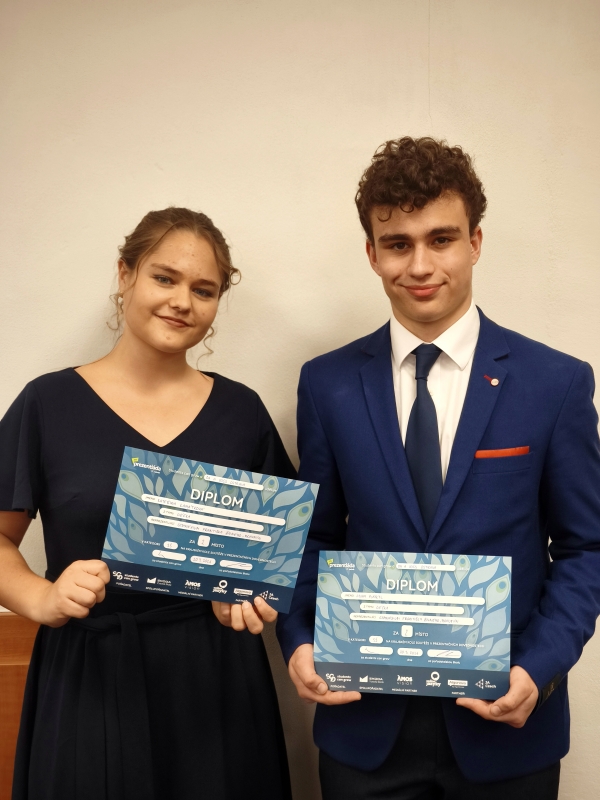 Úspěch našeho týmu v krajském kole Prezentiády