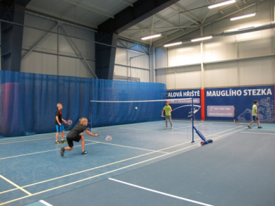 Sportovní dopoledne GFŽ - 27.11.2017 - badminton - turnaj primy až tercie gymnázia