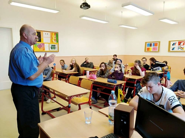 Kvarta na besedě s policistou Městské policie Bohumín