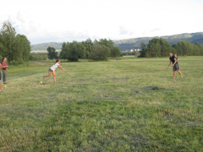 Sportovní kurz Tatry 19. - 23. června 2017 - 3. den - softball, do kterého se zapojili téměř všichni!