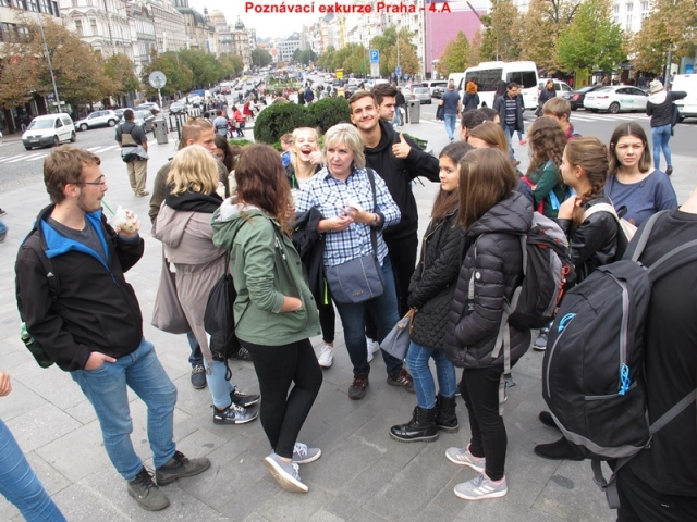 Poznávací exkurze Praha 4.A