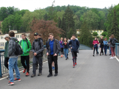 Den Země - kvarta - Zbrašovské aragonitové jeskyně a Hranická propast, 4. května 2018 - přes Bečvu