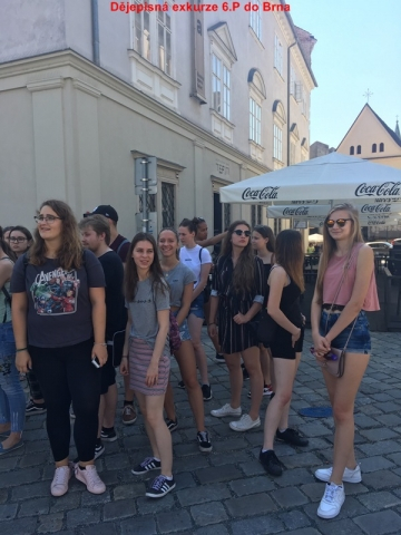 Dějepisná exkurze sexty - Brno
