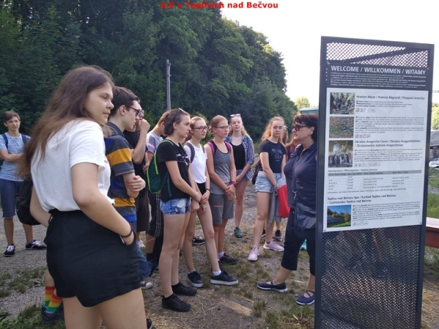 4.P v jeskyních v Teplicích nad Bečvou